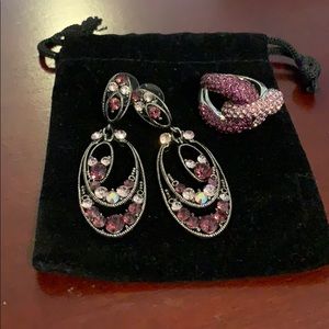 Earrings and Ring Set